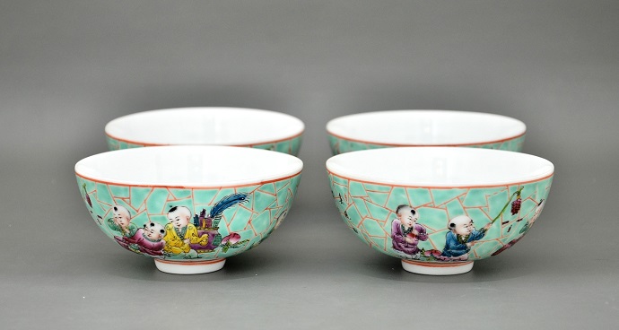 Green Bowl Qing Dynasty